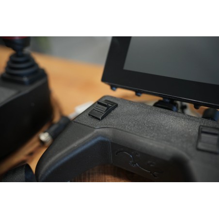 Proportionaler drahtloser Fire Salamander Steuergerät mit Touch-Display, zusätzliches kabelgebundenes Bedienfeld mit Joystick un