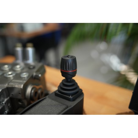 Proportionaler drahtloser Fire Salamander Steuergerät mit Touch-Display, zusätzliches kabelgebundenes Bedienfeld mit Joystick un