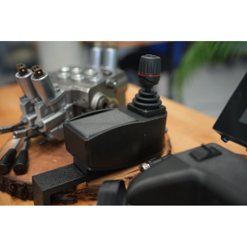 Proportionaler drahtloser Fire Salamander Steuergerät mit Touch-Display, zusätzliches kabelgebundenes Bedienfeld mit Joystick un