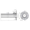 Zylinderrohr gedreht Ø40 STFG, 250 bar Hydraulic Master