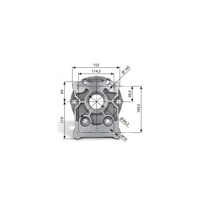 Adapterflansche BG 3,5 Hydraulic Master